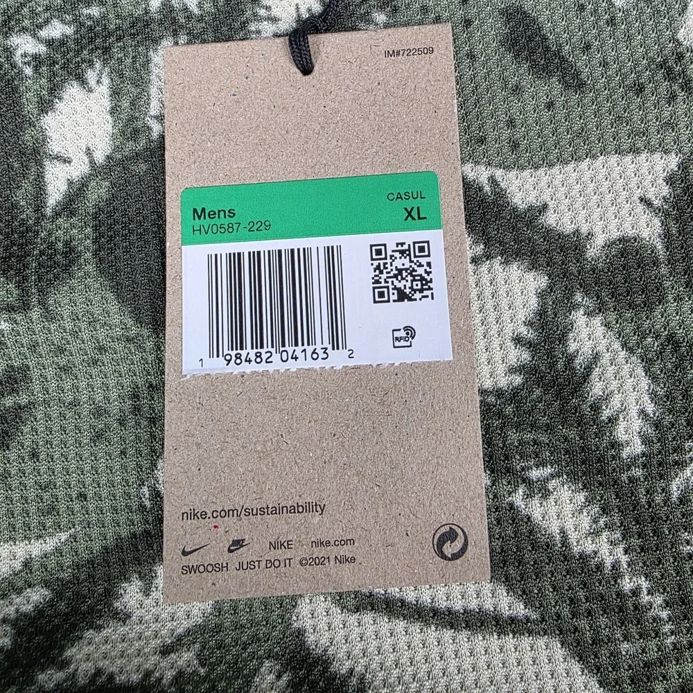Nike ACG Top Shirt Mens XL Chinati Short-Sleeve ADV Cactus HV0587-229 $75